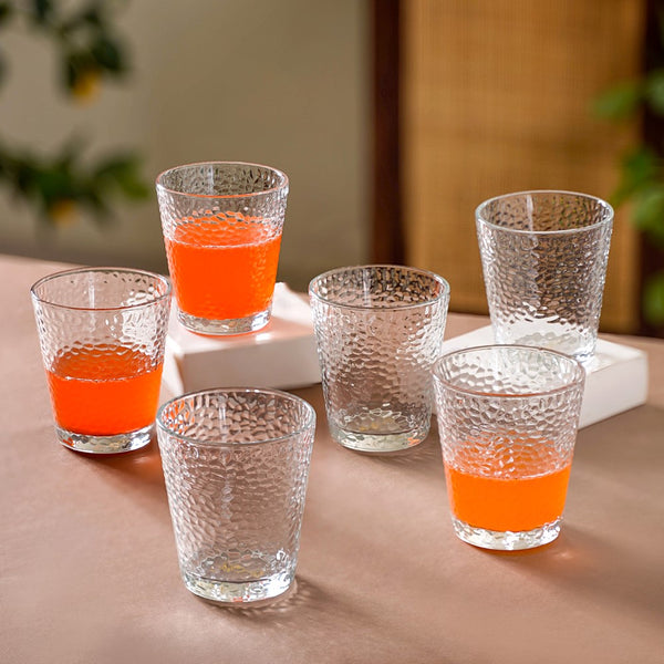 Water Glasses Set Of 6 250 ml
