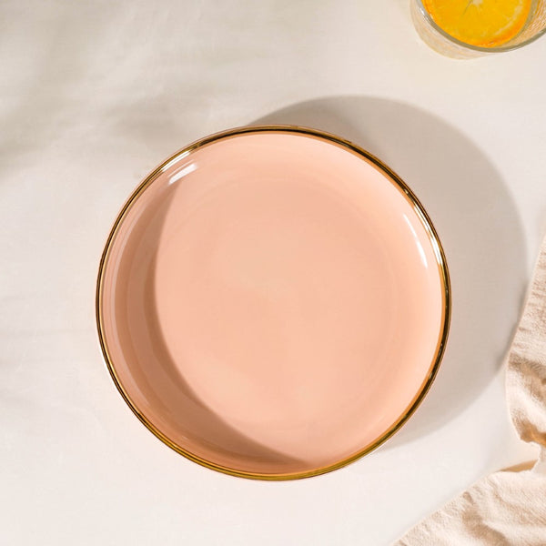 Pink Snack Plate - Serving plate, snack plate, dessert plate | Plates for dining & home decor