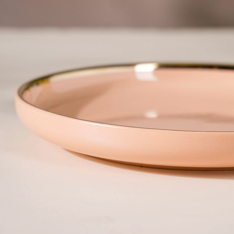 Pink Snack Plate - Serving plate, snack plate, dessert plate | Plates for dining & home decor