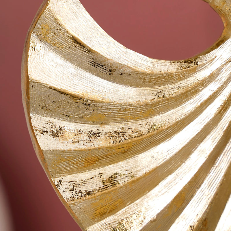 Ballet Dancer Home Decor Statue Gold