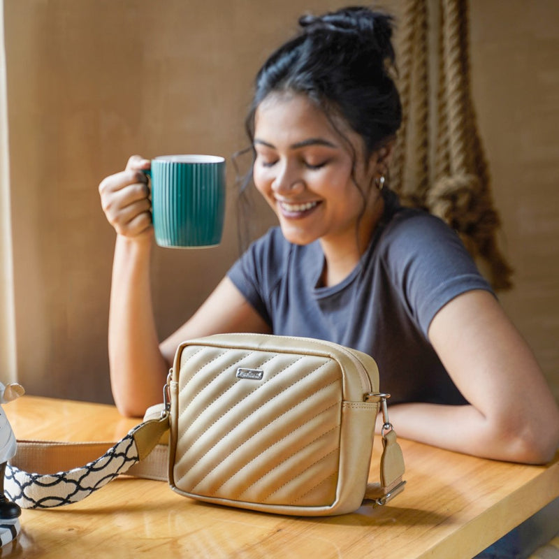 Crossbody Bag Beige