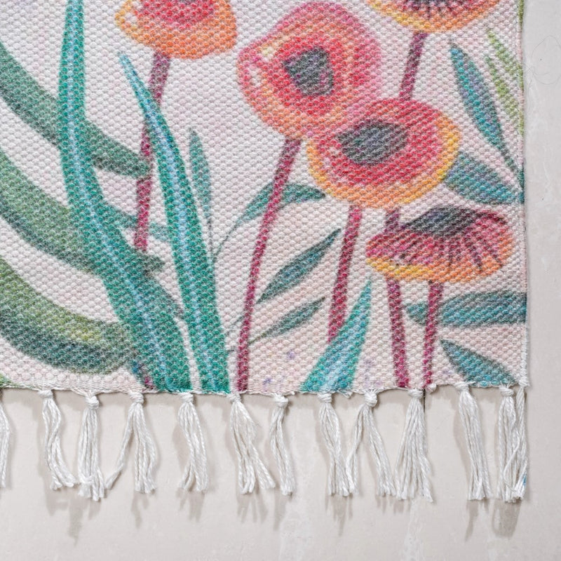 Enchanting Mushroom Forest Floor Rug