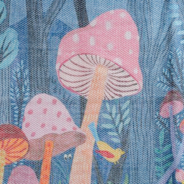Enchanting Mushroom Forest Floor Rug