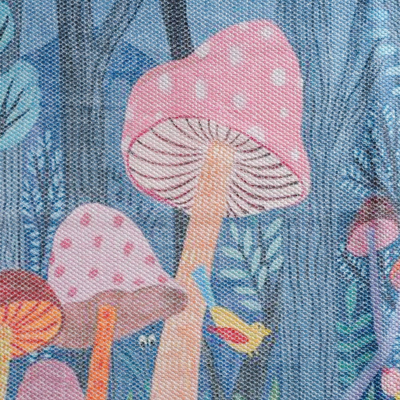 Enchanting Mushroom Forest Floor Rug