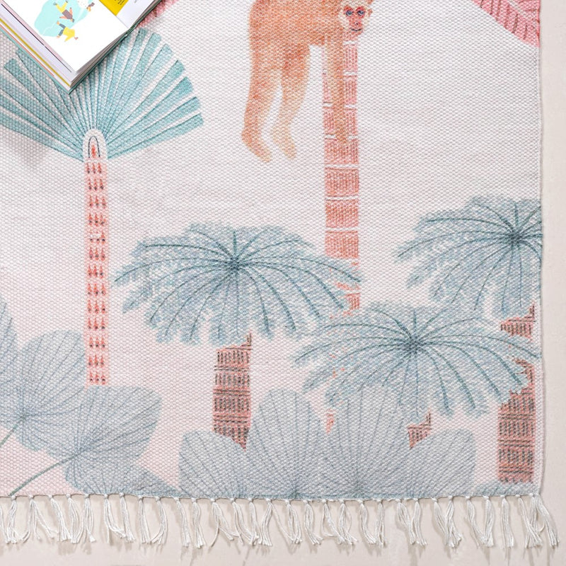 Tropical Paradise Living Room Carpet