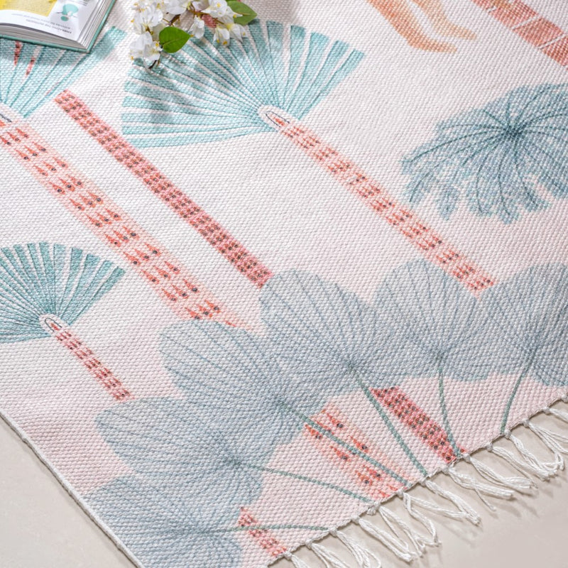 Tropical Paradise Living Room Carpet