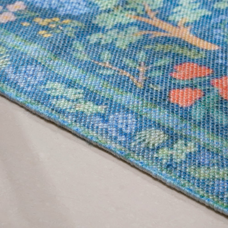 Forest Foliage Traditional Floor Carpet