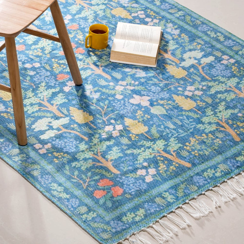 Forest Foliage Traditional Floor Carpet