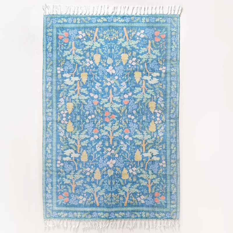 Forest Foliage Traditional Floor Carpet