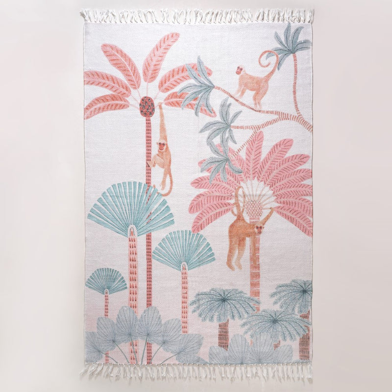 Tropical Paradise Living Room Carpet