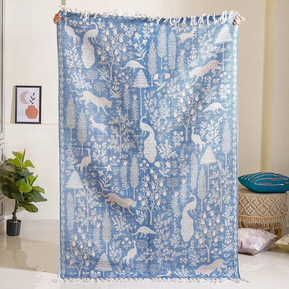 Exotic Wilderness Floor Rug For Decor Online - Premium Rug | Nestasia