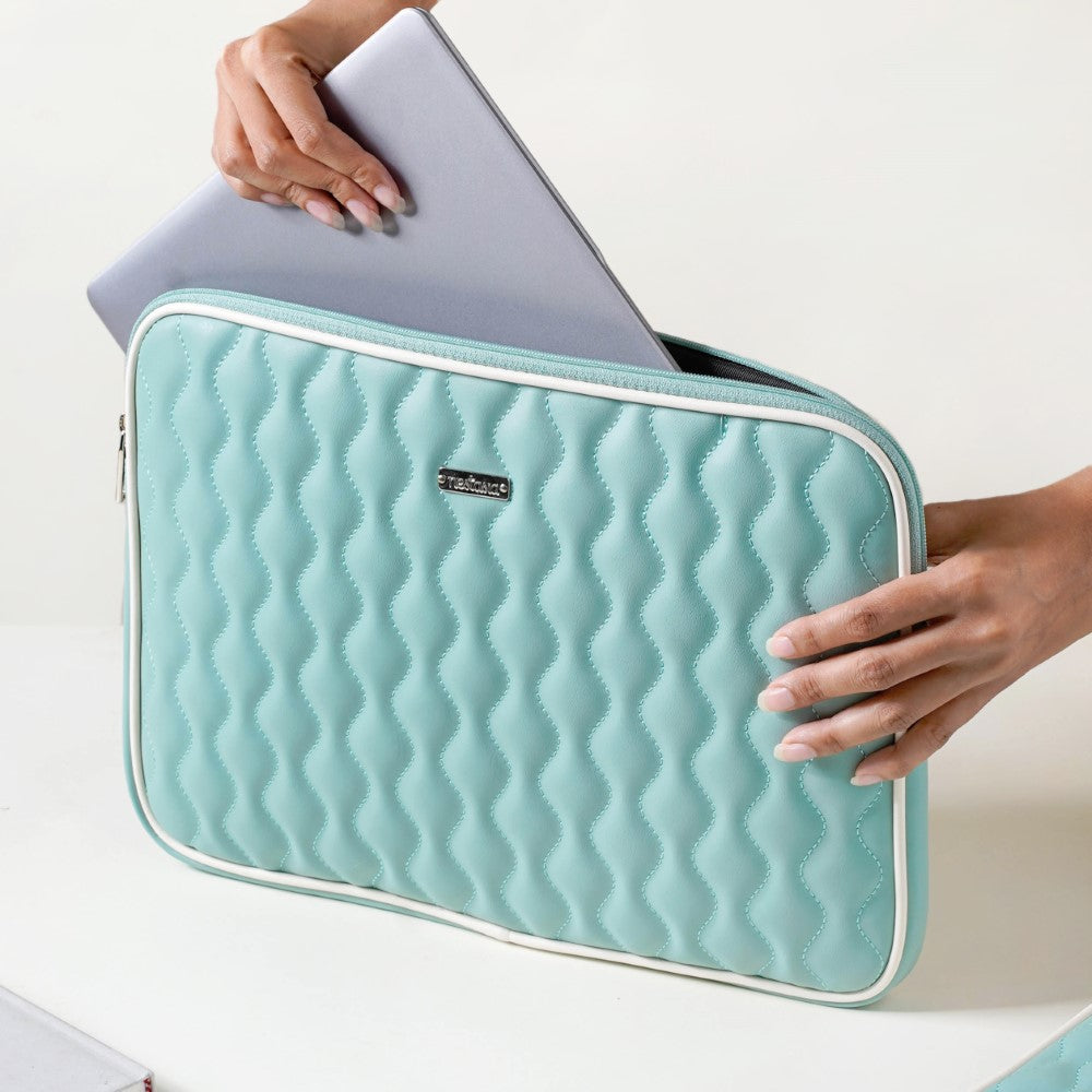 Designer Waterproof Laptop Sleeve Seagreen Online Premium Laptop