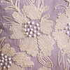 Blossom Embroidered Cotton Cushion Cover Set of 3 16x16 Inch