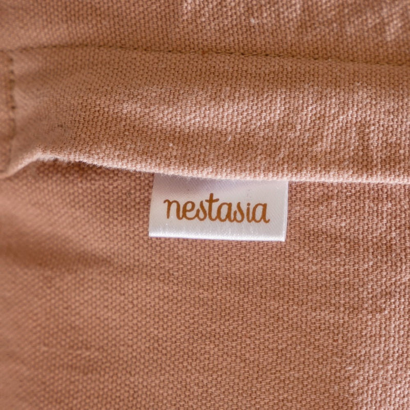 Blossom Embroidered Cushion Cover Pink 16x16 Inch