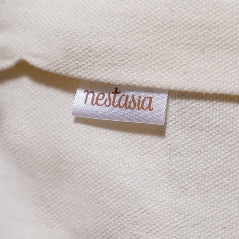 Serene Floral Embroidered Sofa Cushion Cover 16x16 Inch