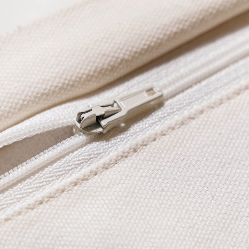 Serene Floral Embroidered Sofa Cushion Cover 16x16 Inch