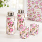 Blush Bouquet Bottle And Tumbler Gift Set Of 4