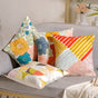 Handwoven Cotton Cushion Cover Set of 4 16x16 Inch