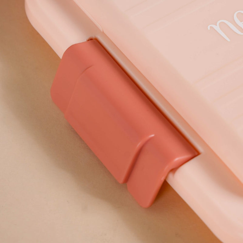 Insulated Bento Lunch Box With Compartment Pink