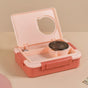 Insulated Bento Lunch Box With Compartment Pink