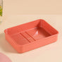 Insulated Bento Lunch Box With Compartment Pink