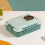 4-Grid Insulated Lunch Box For Office Green