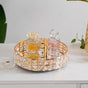 Opulent Circle Mirror Tray Small