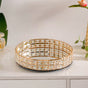 Opulent Circle Mirror Tray Large