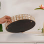 Opulent Circle Mirror Tray Large