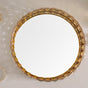 Opulent Circle Mirror Tray Large