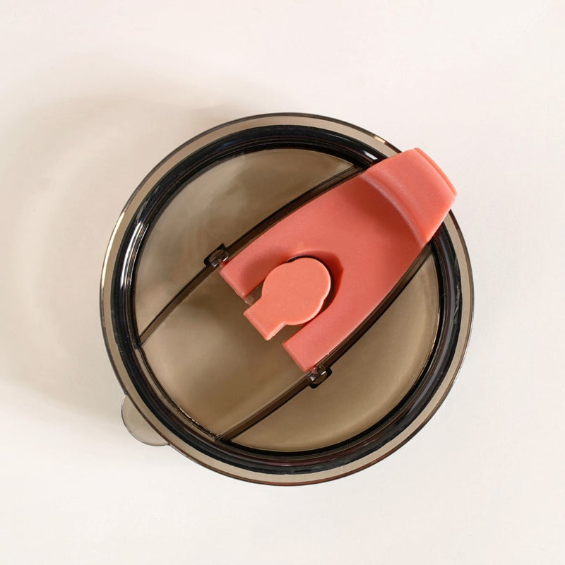 Portable Desk Coffee Mug Pink 400ml - Travel mug, travel coffee mug, coffee mug with lid, tea mug, insulated mug, portable coffee mug