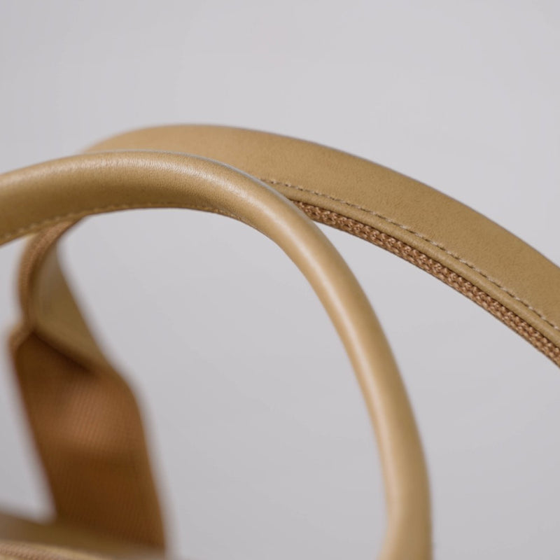 Jet-Setter Travel Duffel Bag Beige Large 17x13 Inch