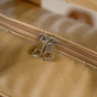 Jet-Setter Travel Duffel Bag Beige Small 14x11 Inch
