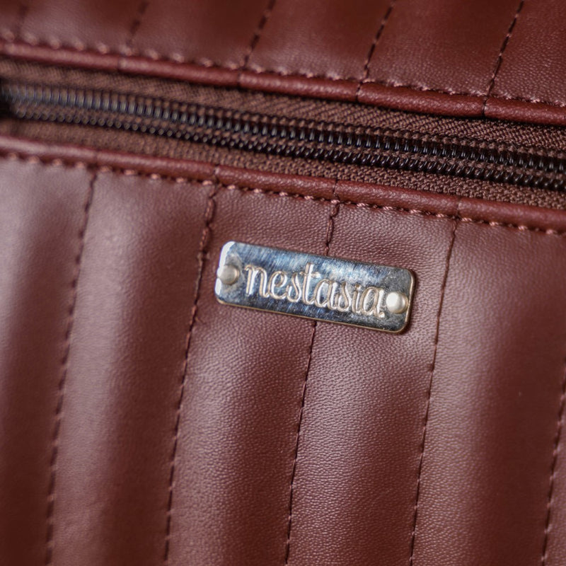 Wanderlust Duffel Bag Brown Small 14x11 Inch
