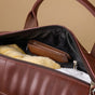 Wanderlust Duffel Bag Brown Small 14x11 Inch