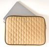 Multi Functional Water Resistant Laptop Sleeve Beige