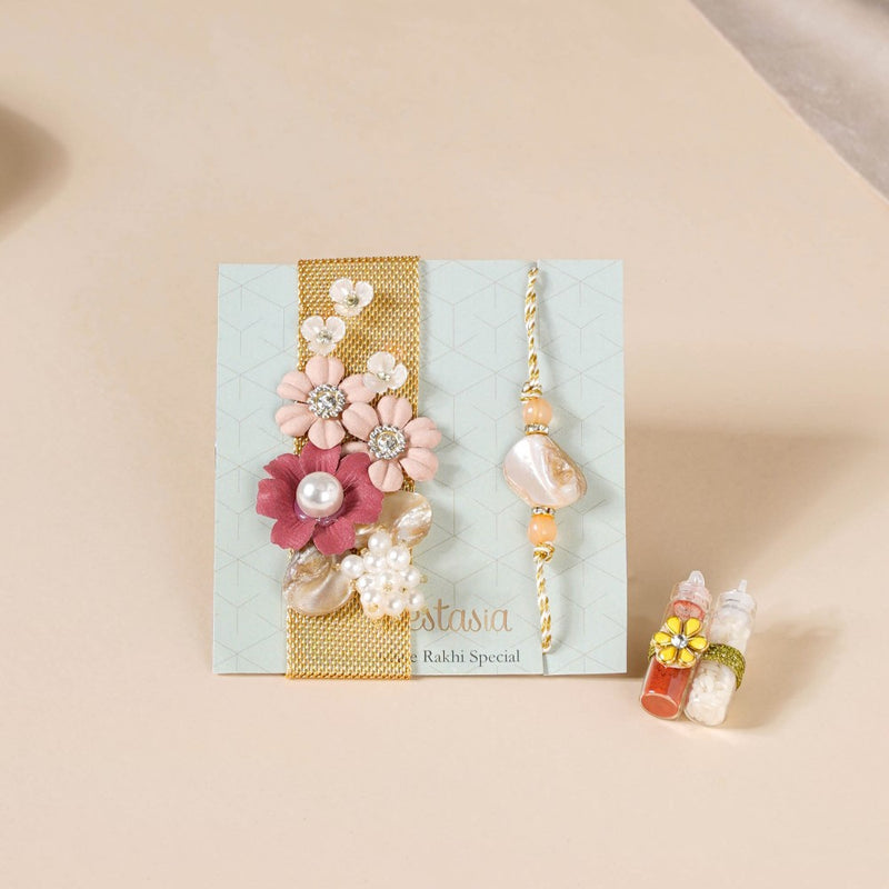 Vintage Elegance Rakhi Hamper Set Of 8