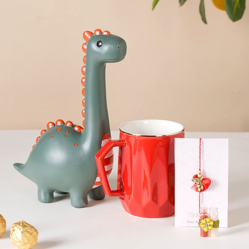 Dino Delights Rakhi Hamper Set Of 5