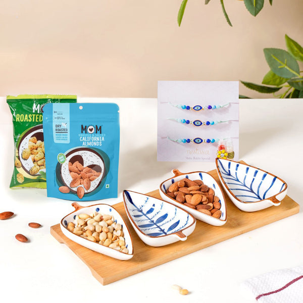 Rakhi Platter Delights Gift Set Of 5