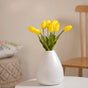 Artificial Tulip Flowers Yellow Set Of 9- Artificial flower, faux flower, flower for vase, decorative flowers, artificial plants, fake flowers