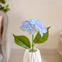 Faux Hydrangea Flower Purple- Faux Hydrangea Flower, Artificial Hydrangea, Decorative Hydrangea, Faux Floral Arrangement