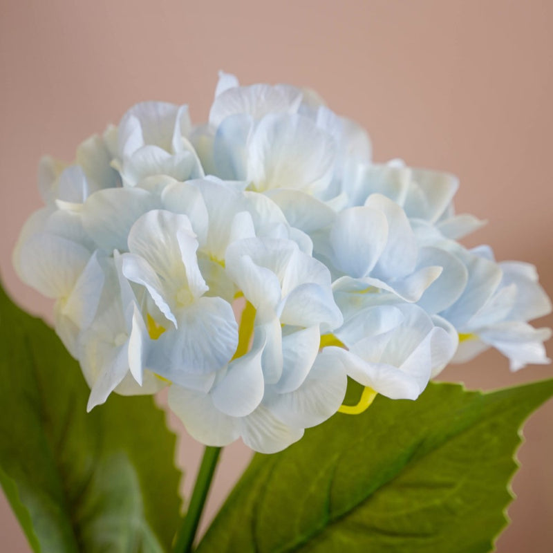 Faux Hydrangea Flower Blue- Faux Hydrangea Flower, Blue Artificial Hydrangea, Decorative Blue Flower, Blue Faux Hydrangea, Hydrangea Decor