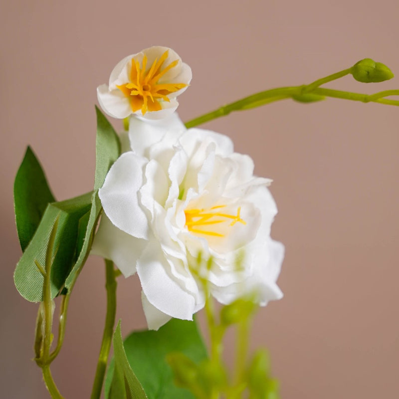 Rose Bouquet For Home Decor White