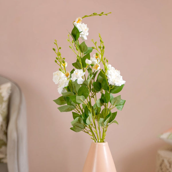 Rose Bouquet For Home Decor White