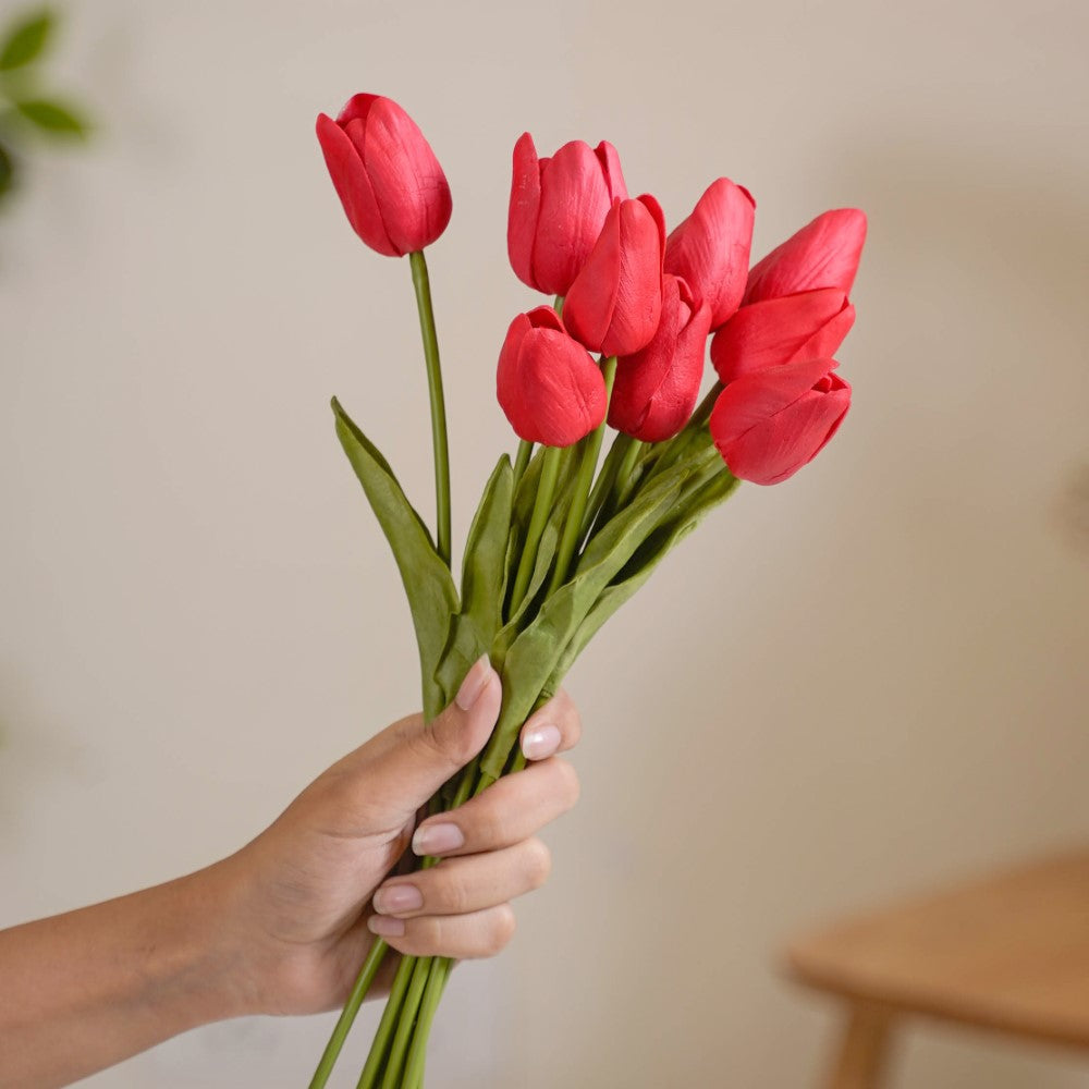 Artificial Flowers Buy Artificial Tulip Flowers Online in India Nestasia