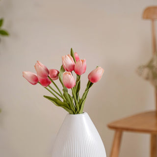 Tulip Flower Pink Set Of 9