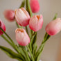 Tulip Flower Pink Set Of 9