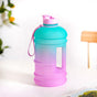 AquaBurst Leakproof Water Bottle Ombre Pink Mint Green 2400ml