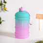 AquaBurst Leakproof Water Bottle Ombre Pink Mint Green 2400ml