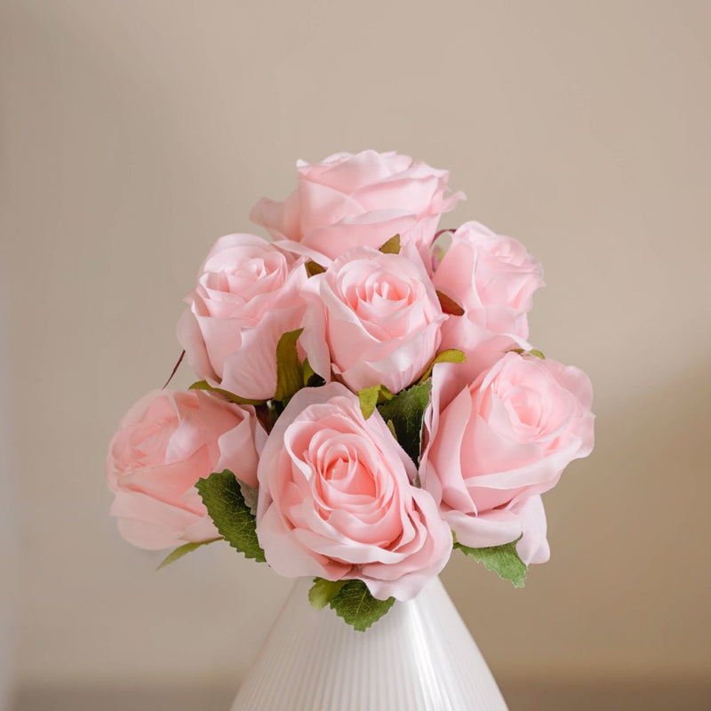 Silk Rose Flower - Artificial flower | Flower for vase | Home decor item | Room decoration item